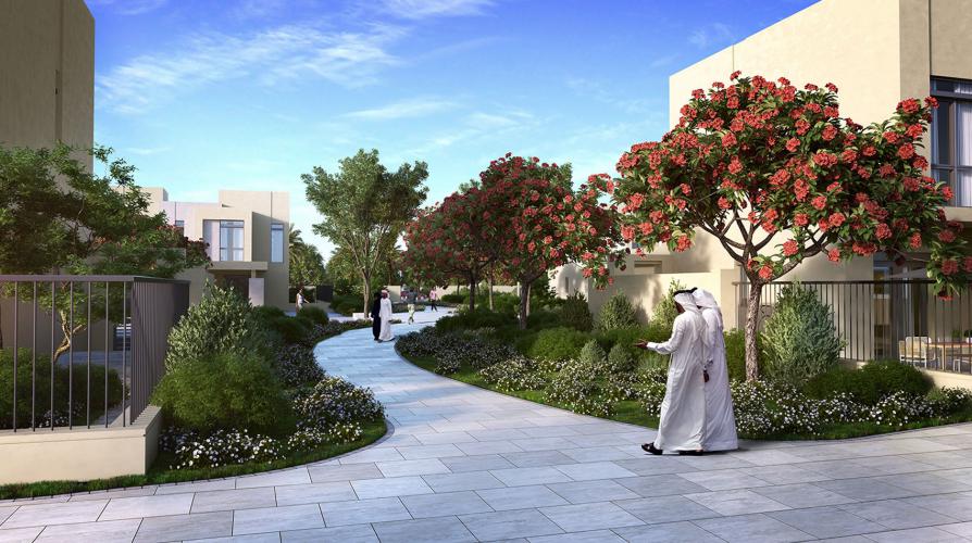 Noor Townhouses, Town Square