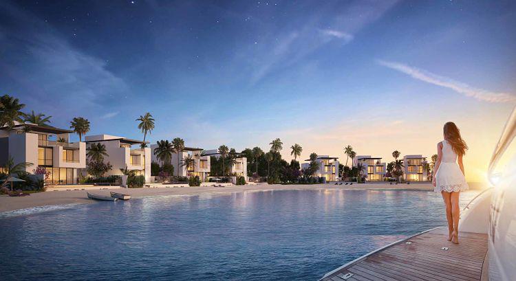 Independent Sea Villas at  Sharjah Waterfront City