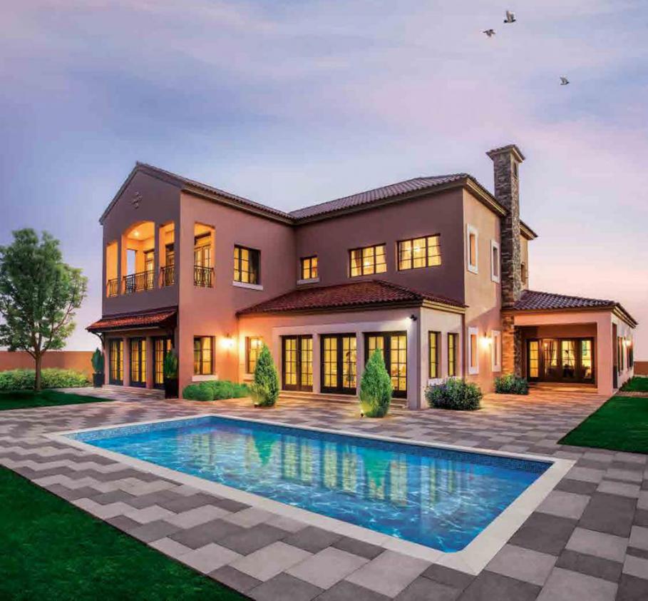 Redwood Avenue Villas at  Jumeirah Golf Estates