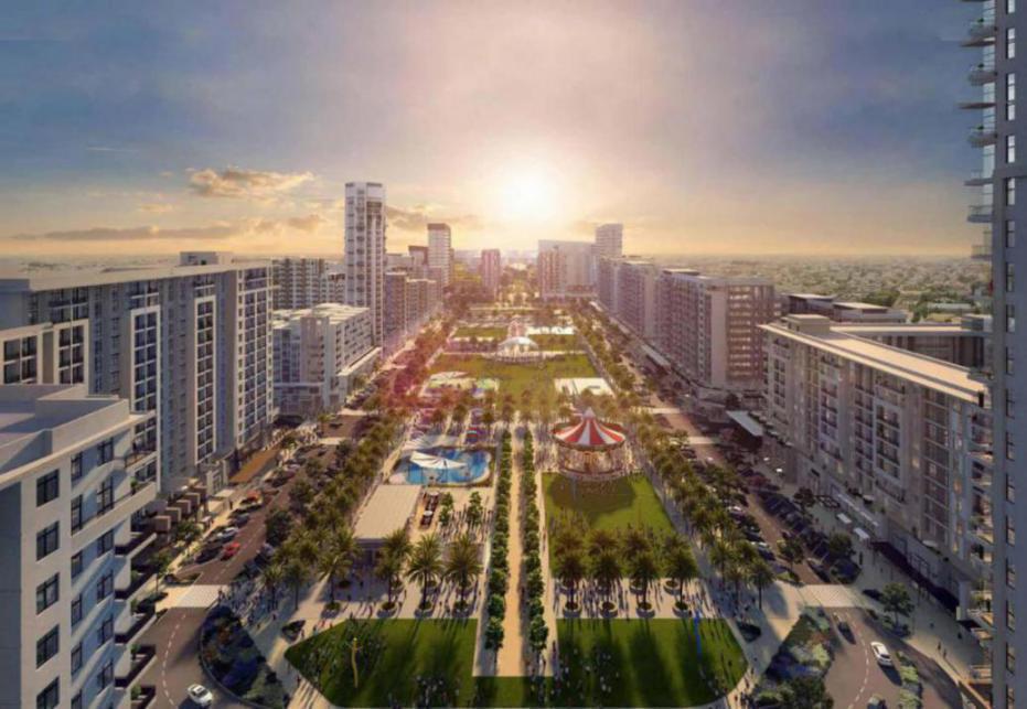 Parkside Apartments at  Town Square Dubai