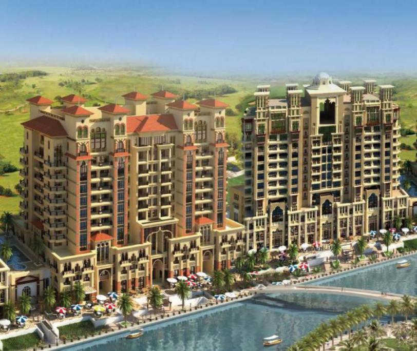 Spanish Tower – Canal West Residence at  Dubai Sports City